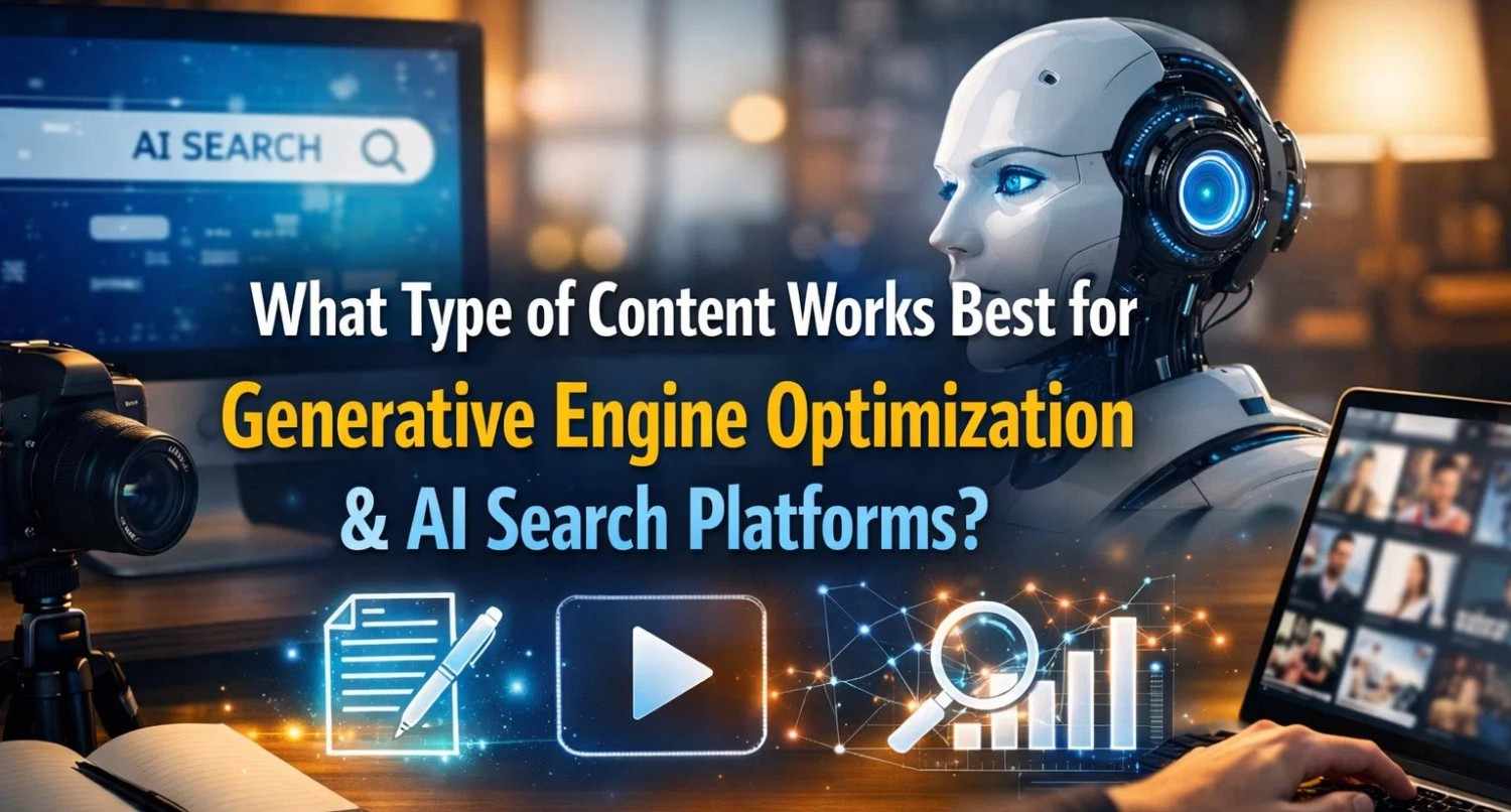 What Type of Content Works Best for Generative Engine Optimization & Ai Search Platforms? What Type of Content Works Best for Generative Engine Optimization & Ai Search Platforms?